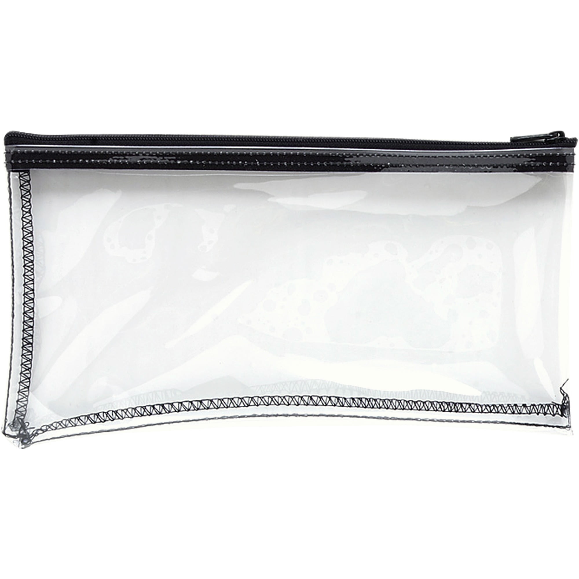 Multipurpose Zipper Bags, Vinyl, 11 X 6, Clear | Bundle of 5 Each