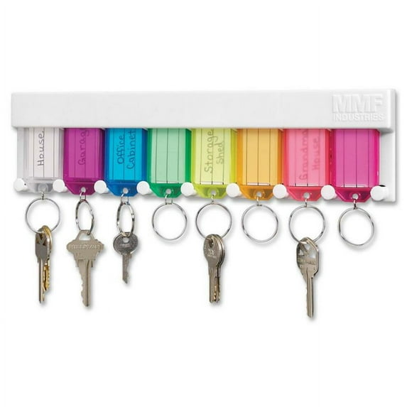 MMF Multicolored Key Rack, Multi, 1 / Each (Quantity)