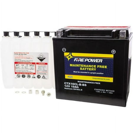 MMG CTX16CL-B-BS; Maintenance Free Battery Ctx16Clb-Bs