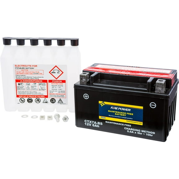 MMG  CTX7A-BS; Maintenance Free Battery Ctx7A-Bs