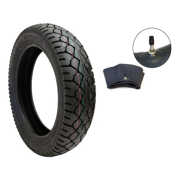 MMG Motorcycle Tire 130/90-16 with Inner Tube TR4 Valve