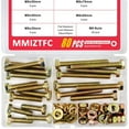 thumbnail image 1 of MMIZTFC 80Pcs Grade 8.8 M8 Hex Head Screws Bolts and Nuts Flat & Lock Washers Assortment Kit 30mm 40mm 50mm 60mm 70mm, 1 of 6