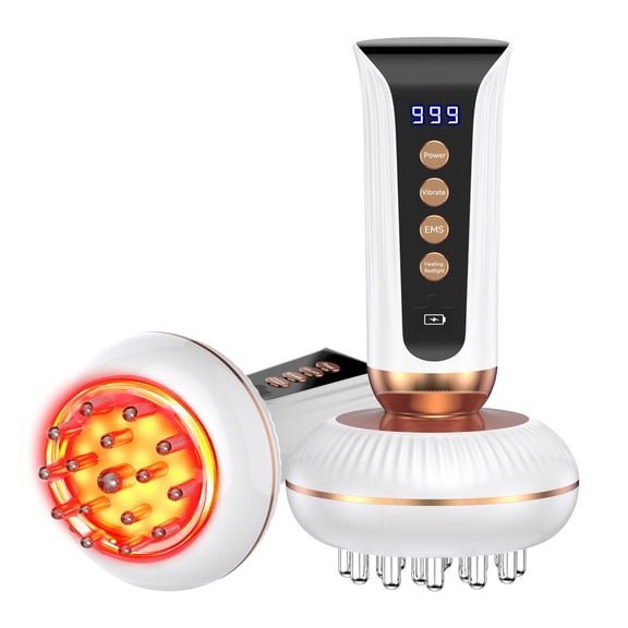 MMJ 4 in 1 Body Massage Tool Deep Tissue Portable for Home Relaxation White 20 Speed