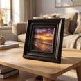 thumbnail image 1 of MMJ 4x4in Picture Frame Wooden Storage Display Stand Tabletop Photo Ornament Modern Home Wall Decor 7.08x7.08in, 1 of 7