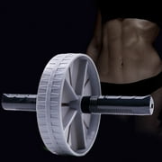 MMJ Ab Roller Wheel Core Abdominal Exercise Equipment Home Gym Fitness Workout Trainer Strengthen Muscle ABS Handle