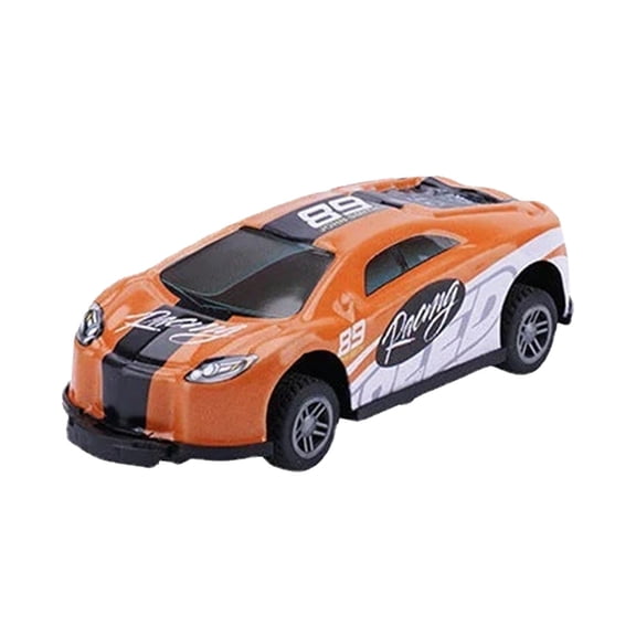 MMJ Alloy Pull Back Crash Stunt Car Metal Tin Bouncing Ejector Racing Mini Model for Age 3 to Adult 3.54x1.57x1.18in