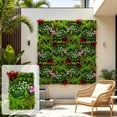thumbnail image 1 of MMJ Artificial Hedge Fence Expandable Faux Leaf Privacy Screen Panel for Balcony Patio Outdoor Decor 23.62x15.75in, 1 of 6