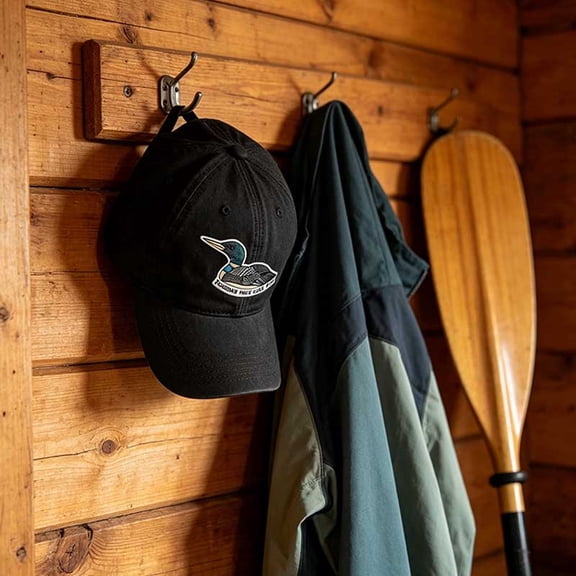 MMJ Baseball Cap Boundary Waters Canoe Area Embroidered Loon Patch Outdoor Hat Adjustable