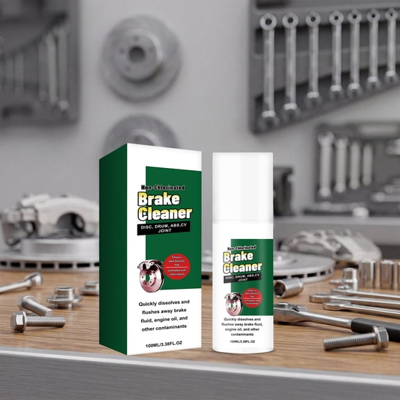 MMJ Brake Cleaner Spray 100ml Non Chlorinated Degreaser Oil Stain Remover for Auto System Parts