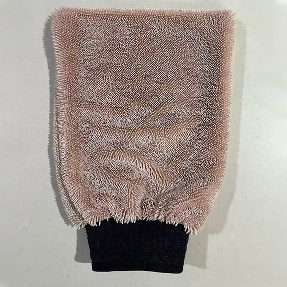 MMJ Car Washing Mitt Microfiber Scratch Free Absorbent Cleaning Glove Vehicle Window Furniture Wiping Towel