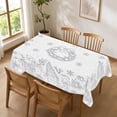 thumbnail image 1 of MMJ Christmas Coloring Table Cover DIY Activity Tablecloth, Washable Protective Cover for Holiday Party Table Christmas Decor 40x60in, 1 of 7