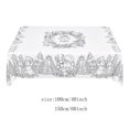 thumbnail image 1 of MMJ Christmas Coloring Table Cover DIY Activity Tablecloth, Washable Protective Cover for Holiday Party Table Christmas Decor 40x60in, 1 of 7