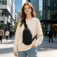 thumbnail image 1 of MMJ Crossbody Bags For Women Sling Bag Waterproof Lightweight Polyester Outdoor Sports Travel Hiking Shopping Cross Body Shoulder Bag Daily Use 13.39x7.09x3.54in, 1 of 6