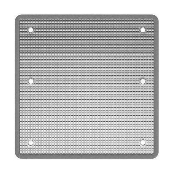 MMJ Double Sided Aluminum Foil Window Insulation Film Reflective Sun Block Heat Insulation Shade Panel Removable Suction Cup Installation for Home Balcony Office Car 19.69x19.69in