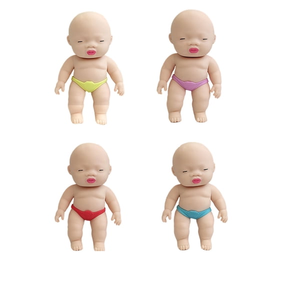MMJ Fidget Toys Stress Relief Toys Doll Shape Stretchy Slow Rising Sensory Anxiety Relief Cute