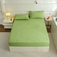 thumbnail image 1 of MMJ Fitted Sheet Waterproof Quilted Mattress Protector Machine Washable for Twin 35.4x78.7x11.8in, 1 of 6