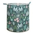 thumbnail image 1 of MMJ Foldable Laundry Bag 100L Cotton Linen Storage Hamper Home Decor for Toys Clothes Quilts, 1 of 3
