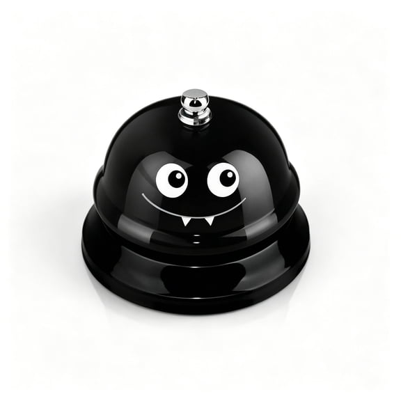 MMJ Halloween Decorations 3 Pcs Ghost Pumpkin Desk Bell Metal Service Bell for Halloween Party Home Decor