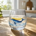 thumbnail image 1 of MMJ Handmade Sea Animal Glass Cups Coastal Home Decor Drinkware for Ocean Lovers, 1 of 7