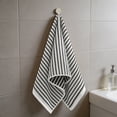 thumbnail image 1 of MMJ Household Striped Towel Set Soft Absorbent 100 Cotton for Bathroom Kitchen Hand Face Quick Drying 13.4x29.1in, 1 of 6