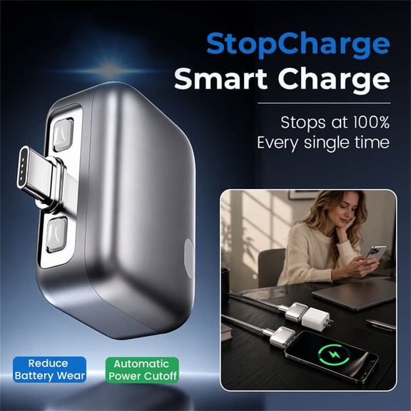 MMJ Intelligent Fully Charged Automatic Separator 140W Fast Charging for Phone Laptop Tablet 1.66x1.36x0.76in