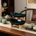 thumbnail image 1 of MMJ Kitchen Appliances Tiered Fruit Basket Stand Countertop Organizer 2 Layer for Fruits Snacks, 1 of 6