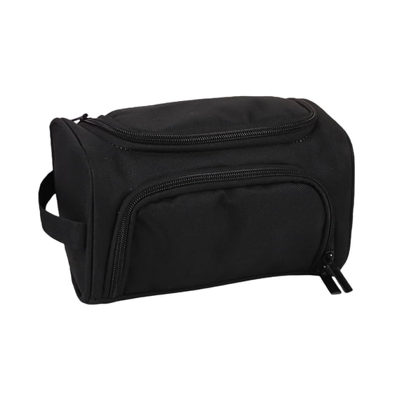MMJ Large Capacity Double-Layer Oxford Pencil Case Multifunctional Side Storage Stationery Bag Handheld Organizer