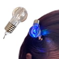 Led Color Changing Keyboard MMJ Light Up Color Changing Bulb Hair Clip LED Flashing Barrettes ...