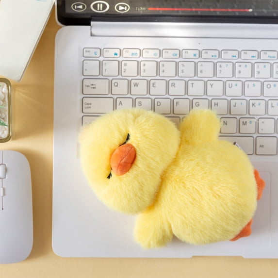 MMJ Lying Cute Animals Wrist Rest Office Wrist Cushion Plush Support for Computer Mouse Hand Typing 7.5in