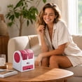 thumbnail image 1 of MMJ Mini Air Cooler Desktop USB Fan 3 Speed Ice Water Drawer Quiet Portable Personal Space Evaporative Air Conditioner Office Dorm, 1 of 6