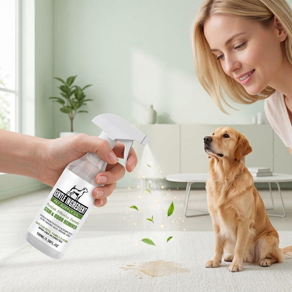 MMJ Pet Stain and Odor Remover Spray 100ml for Cats Specific Gentle Formula Daily Fresh Deodorizer