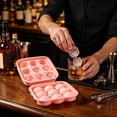 thumbnail image 1 of MMJ Popsicles Molds Silicone Soccer Ball Freezer Tray 9 Cavity Large with Lid Flexible Reusable for Whiskey Cocktails Home Kitchen, 1 of 7
