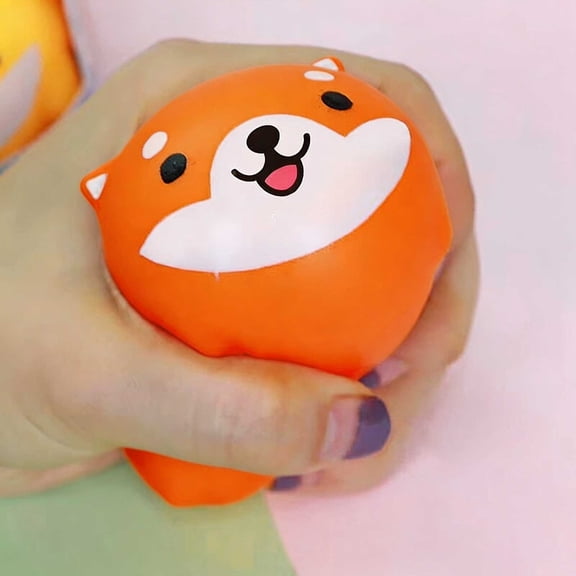 MMJ Shiba Inu Fidget Toys Super Cute Slow Rising Stress Relief Fidget Stretchy Anxiety Vent Desk Decor