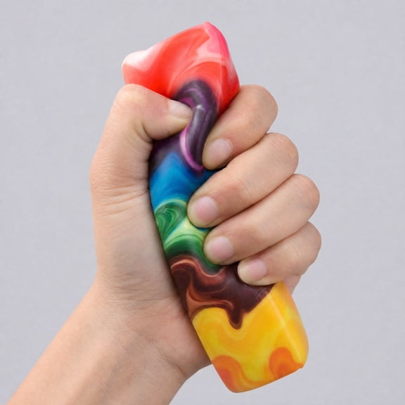 MMJ Slow Rising Colorful Milk Bar Fidget Toys Scented Soft Squeeze Stress Relief Sensory Anxiety Calming Desk Decor Gift
