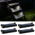 thumbnail image 1 of MMJ Solar Lights Outdoor Magnetic RV Step Lights Waterproof IP65 Wireless LED Stair Light for Camper Porch Steps Warm, 1 of 7