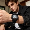 thumbnail image 1 of MMJ Solar Powered Electronic Watch Waterproof Sports Digital Multifunctional Luminous with Alarm, 1 of 7