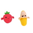 thumbnail image 1 of MMJ Stuffed Animals Musical Interactive Plush Toy Soft Sound Fruit Style Sensory Educational Gift 2 Pack, 1 of 8