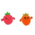 thumbnail image 1 of MMJ Stuffed Animals Musical Interactive Plush Toy Soft Sound Fruit Style Sensory Educational Gift 2 Pack, 1 of 9
