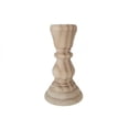 thumbnail image 1 of MMJ Unpainted Wood Candlestick Holder Classic Candle Stick Set for Wedding DIY Craft, 1 of 5