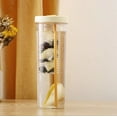 thumbnail image 1 of MMJ Water Bottle 700ml with Folding Straw Tea Infuser Portable Drop Resistant BPA Free for Outdoor 9.25x3.14in, 1 of 6