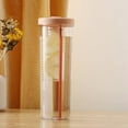 thumbnail image 1 of MMJ Water Bottle 700ml with Folding Straw Tea Infuser Portable Drop Resistant BPA Free for Outdoor 9.25x3.14in, 1 of 6