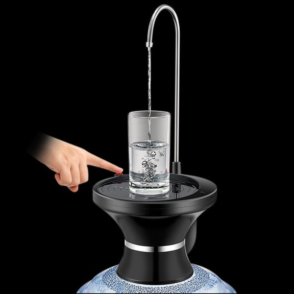 MMJ Water Dispenser Pump USB Rechargeable Smart Automatic 2-5 Gallon Bottle Electric Filler Kitchen Office Desk