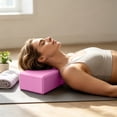 thumbnail image 1 of MMJ Yoga Block High Density EVA Foam Support Brick Lightweight Balance Pilates Stretching Home Gym Accessory 9.06x5.91x2.76in, 1 of 6