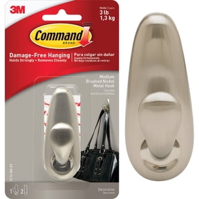 MMMFC12BN - Command Communications, Inc Adhesive Mount Metal Hook