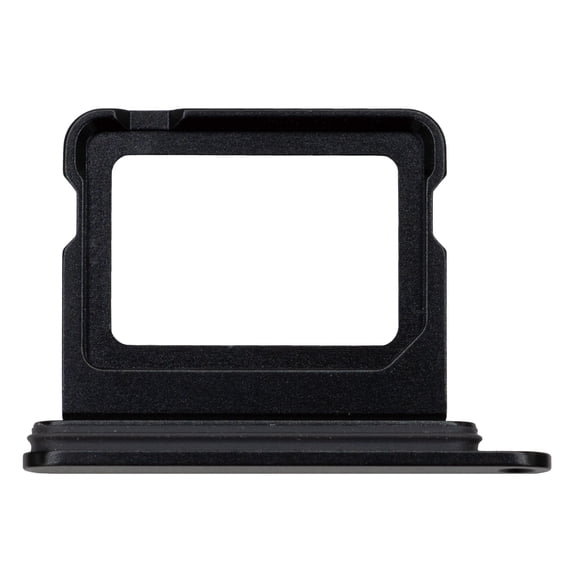 MMOBIEL Dual SIM Tray for iPhone 16 / 16 Plus Black