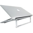 thumbnail image 1 of MMOBIEL Foldable Laptop Stand – Riser 10–18", Ventilated Universal Holder for MacBook, Notebook, ASUS, Acer – Aluminum, 1 of 8