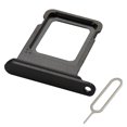 thumbnail image 1 of MMOBIEL SIM Tray for iPhone 15 Pro Max Black with Pin, 1 of 5