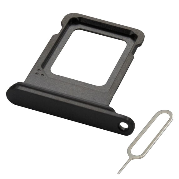MMOBIEL SIM Tray for iPhone 15 Pro Max Black with Pin