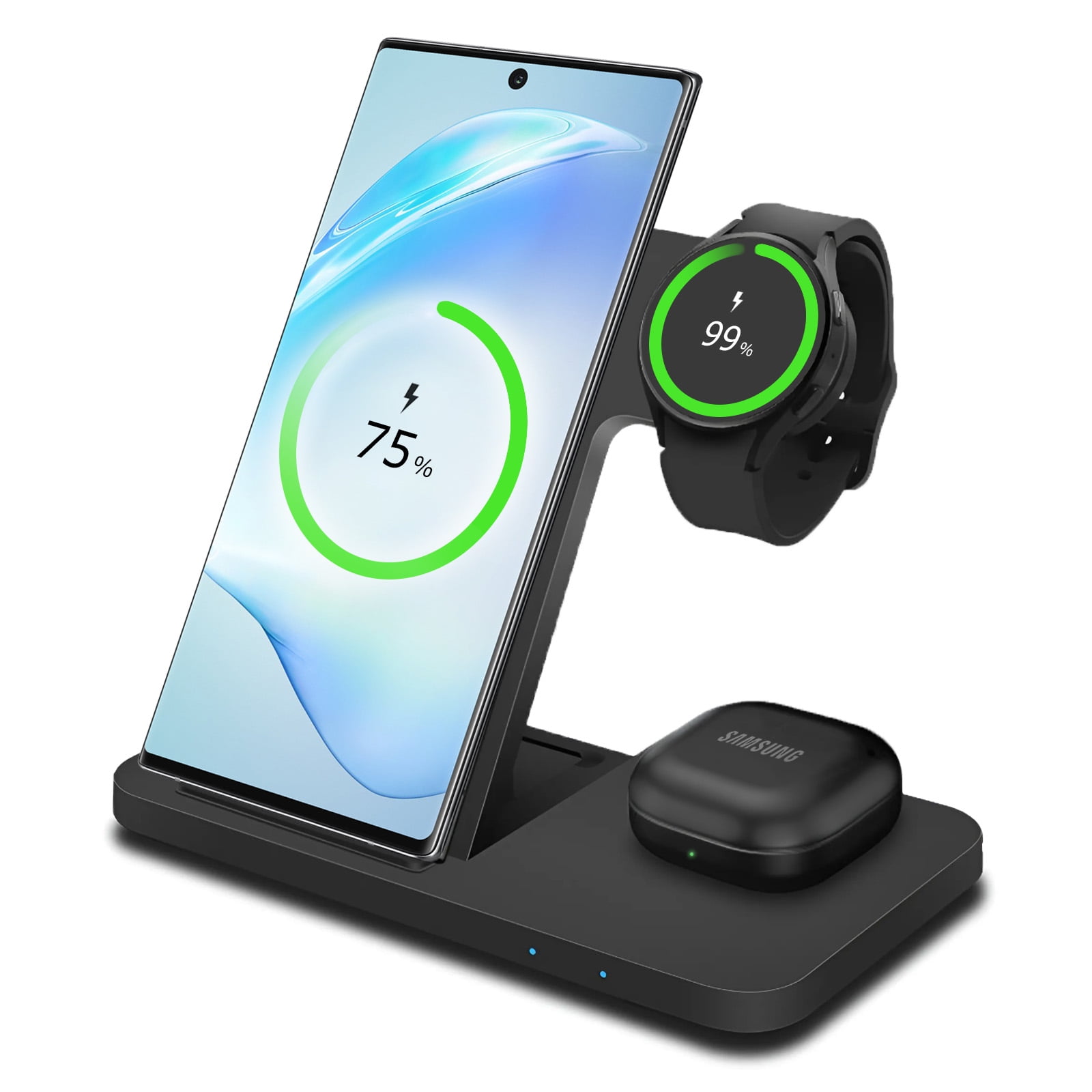 MMOBIEL Wireless Charging Station for Samsung 3 in 1 Wireless Charger
