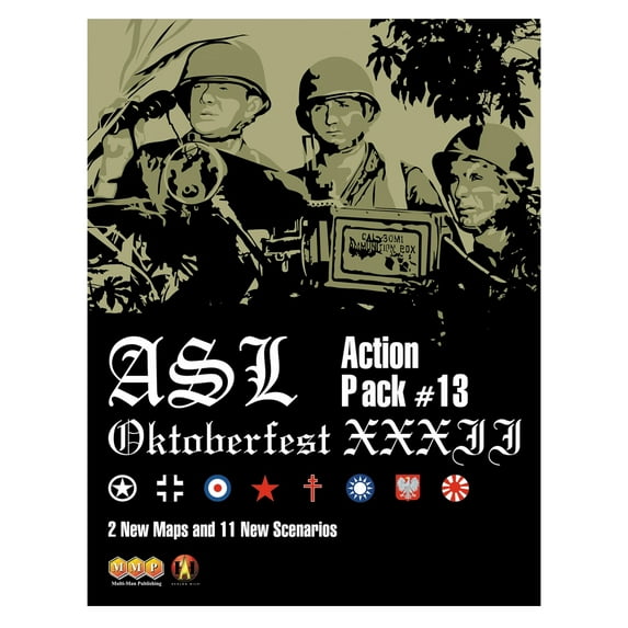 MMP: Action Pack #13, Oktoberfest XXX II, Scenario Kit for The ASL Advanced Squad Leader Game Series